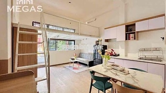 CHO THUÊ CĂN HỘ DUPLEX BAN CÔNG NGAY QUẬN 10 - GẦN CẦU VƯỢT 3/2