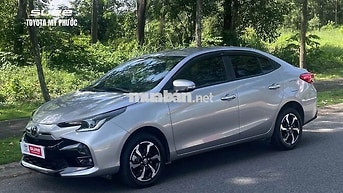 Toyota Vios 1.5G CVT 2023 Bạc 40.000 km