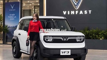 VinFast VF3 Trắng Xe ô tô điện