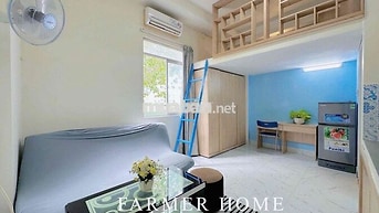Gác cửa sổ trời - Điện Biên Phủ Quận 10 - Phòng rộng đầy đủ tiện nghi