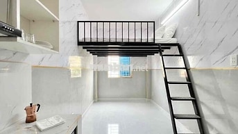 DUPLEX CỬA SỔ THOÁNG MÁT - PHÒNG ĐẸP GÁC CAO RỘNG GẦN ĐH VĂN HIẾN