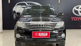 Fortuner 2015  máy xăng  2.7 V 157.000 km Đen