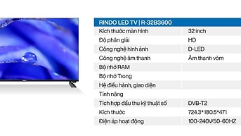 TV RINDO 55IN GIỌNG NÓI GIÁ RẺ HỦY DIỆT