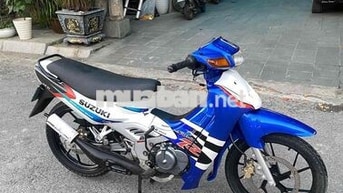 SUZUKI SATRIA XANH TRẮNG 6 SỐ