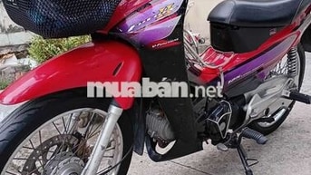 Honda Future II 125cc màu Đỏ đen