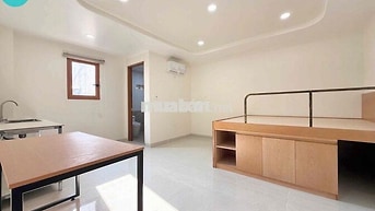 STUDIO FULL NỘI THẤT CỬA SỔ TRỜI CHỈ TÍNH ĐIỆN NƯỚC  AN DƯƠNG VƯƠNG