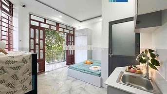 STUDIO BAN CÔNG RIÊNG CỰC CHILL ĐI BỘ QUA AEON TÂN PHÚ
