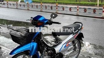 Honda Wave Alpha Xanh bạc