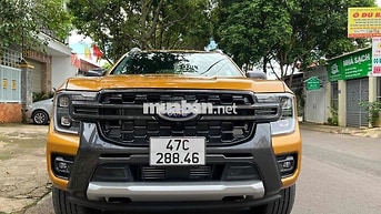 FORD RANGER WILDTRAK 2023 9 VẠN KM VÀNG ĐỒNG