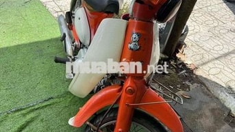 Honda Cub 50 màu Cam trắng