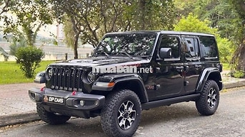 Jeep Wrangler Rubicon 2023, Màu đen, Xe đẹp.