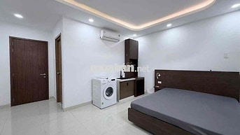 STUDIO FULL NỘI THẤT MÁY GIẶT RIÊNG CỬA SỔ