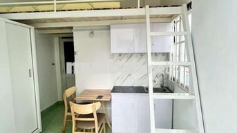 Cho thuê phòng Có Gác+Ban Công.Đường Lê Trực, Phường 7.Q. Bình Thạnh 