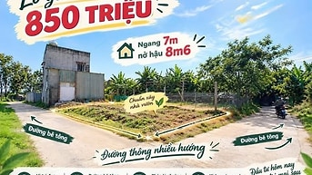 Lô góc đẹp Phú Mỹ Đà Nẵng ngang 7m