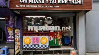 CẦN SANG NHƯỢNG TIỆM BÁNH HAM BURGER & MÌ TRỘN Ở ĐƯỜNG NGUYỄN GIA TRÍ