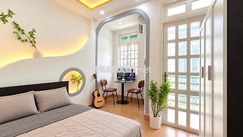 Căn hộ 1PN ban công full nội thất Cách Mạng Tháng Tám Quận 10