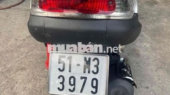 SYM Attila màu bạc biển số víp 3979