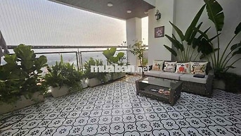 Penthouse Him Lam Riverside, duplex 220m, 4pn, 3wc, 2 bếp, 17,1 Tỷ Ạ.