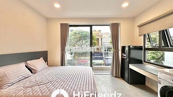 CHO THUÊ CĂN HỘ 1PN - FULL NỘI THẤT - BANCOL NGAY ĐH VĂN HIẾN, ĐẦM SEN