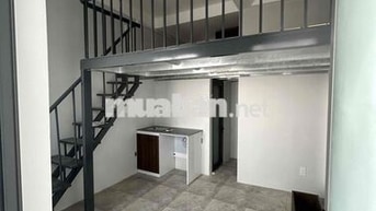 18m2 gác lửng - cửa sổ - nội thất 5.500.000