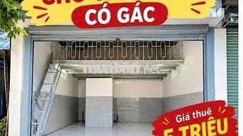 CHO THUÊ 2 KIOT CÓ GÁC – KHU CHỢ CĂN CỨ, GÒ VẤP – 5 TRIỆU/THÁNG
