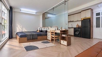 CHDV ĐẦY ĐỦ NỘI THẤT - TÁCH BẾP NGAY KHU DÂN CƯ BÀU CÁT GẦN CHỢ