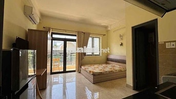 Cho thuê căn studio ban công máy giặt riêng full nt ở Thành Thái q10