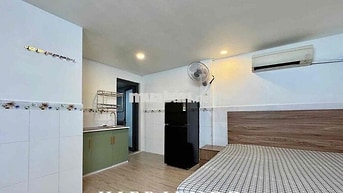 Phòng 25m2 mới 100% đầy đủ nội thất ngay cuối Dương Bá Trạc Quận 8