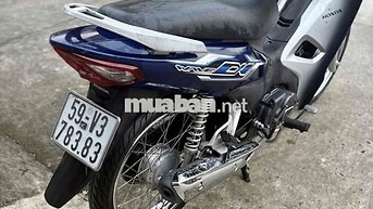 Wave Alpha 2023 Xanh bạc bs dễ thương