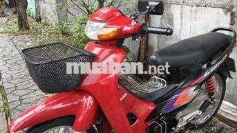 Xe máy Đài Loan Wave 50cc đỏ đen