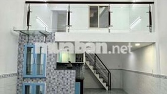 cho thuê nhà mới sạch đẹp đúc 1 lửng 1 lầu đường số 2 p16 GV 4x8m 9tr
