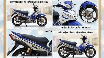 Yamaha Jupiter Fi GP màu Xanh trắng