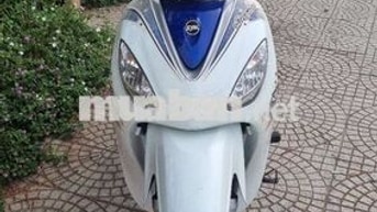 SYM Angela 50cc màu Trắng xanh