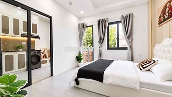 CHDV MỚI 100% - 1 PHÒNG NGỦ FULL NỘI THẤT - NGUYỄN XÍ - NƠ TRĂNG LONG
