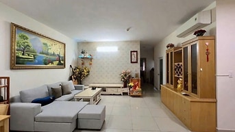 Chung cư 590, CMT8- Nhiêu Lộc (Q3 cũ) căn 3p ngủ, nội thất giá 16tr/th