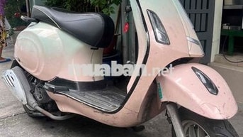 Piaggio Vespa màu Hồng xanh