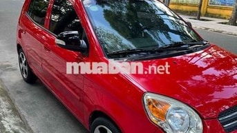 Kia Morning 2008 SLX 8.2 vạn km Đỏ