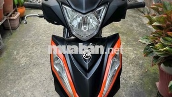 SYM Galaxy 50 2022 50cc màu Đen cam