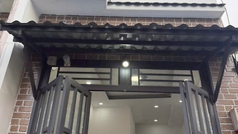 Nhà nguyên căn cho thuê hẻm Vũ Huy Tấn, 1 trệt 1 lầu, 2PN giá 13tr/th