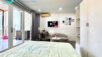 Căn hộ 1PN sân vườn full nội thất Ngô Gia Tự Quận 5