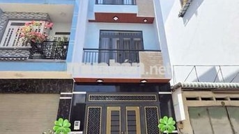 Nhà 1 trệt 3 lầu sân thượng hẻm 55 tây Lân BTĐA bình tân 
