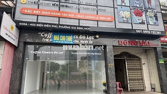 NHÀ CHO THUÊ 400A-402 ĐIỆN BIÊN PHỦ, P. GIA ĐỊNH