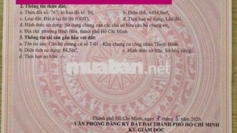 Cần Bán Gấp Shop house 95m2 chung cư Thanh Bình