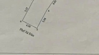 Bán nhà mặt phố Xã Đàn 2 thoáng  vỉa hè rộng kinh doanh đắc địa..