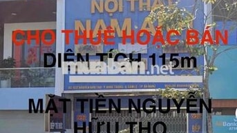 CHO THUÊ HOẶC BÁN  Nhà Mặt tiền Nguyễn Hữu Thọ gần Mobifone