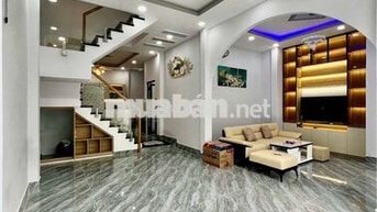 Nhà Bán hẽm xe hơi diện tích khủng f6 gò vấp
