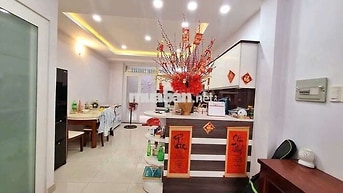 Nhà hẻm xe tải Thống Nhất 4x20m 4 tấm 4pn full nội thất
