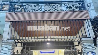 NHÀ 3 LẦU SÂN THƯỢNG 4PN HẺM 8M NGAY CHỢ MINH PHÁT