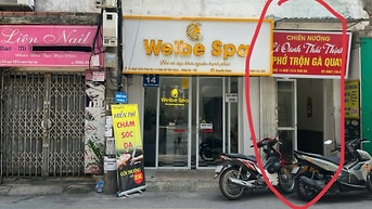 Cho thuê nhà 14/151A, Thái Hà, diện tích ~10m2 : Tiện làm VPĐD, CH, KD