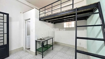 Nhà trọ giá rẻ có gác phía sau lưng Bến xe an sương, Phan Văn Hớn